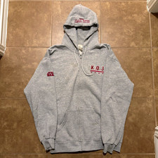 Vtg 2002 STAR WARS OBI WAN KENOBI / JANGO Rumble in the Rain VFX CREW JACKET XL picture