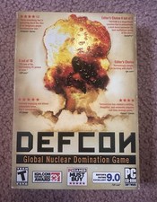 DEFCON Global Nuclear Domination Game (PC CD-ROM Game 2007) SEALED NEW IN BOX picture