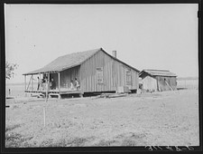 Photo:La Forge Missouri 1938 Negro Sharecropper Shack Southeast Farms picture