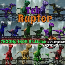 Tek Raptor 7632Hp 1609Melee ASA PVE 🦖ARK Survival Ascended picture