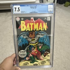 CGC 7.5 Batman #209 Batman & Robin DC Comics 1969 Silver Age picture