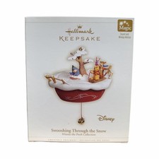 2006 Hallmark Swooshing Through the Snow Ornament - Disney Winnie the Pooh picture
