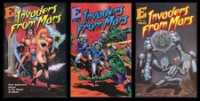 Invaders from Mars Book II Comic Set 1-2-3 Lot Movie Sequel Invasion UFO Attacks picture