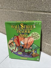 Wall Street Trader 2000 for PC, Big Box, Vintage 1999 Collectible, New Sealed picture