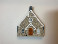 Memorial Chapel Fort Leavenworth Kansas cats meow village shelf sitter picture