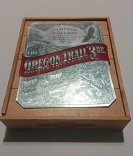 Oregon Trail Pioneer Adventures 3rd Edition Limited Ed. Wooden Box Windows/Mac picture