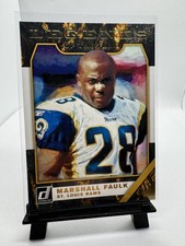 Marshall Faulk 2019 Donruss Legends of the Fall LF-11 Rams Insert Card picture