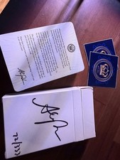 alex pandrea signed prototype playing card deck 72/333 picture