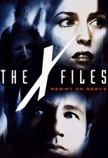 THE X-FILES Resist or Serve POSTER REPRODUCTION Fox Mulder Dana Scully picture