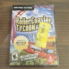 Atari RollerCoaster Tycoon Remastered (PC/Mac CD-ROM) Simulation, E, Editor picture