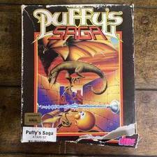 Puffy's Saga Atari ST Ubisoft Poster And Discs Very Good Condition, Box Damaged picture