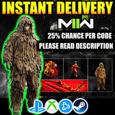 Call of Duty COD MW3 WARZONE JACK LINKS GHILLIE SKIN | 1/4 CHANCE ✅ Sasquatch picture