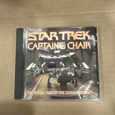 STAR TREK: CAPTAIN'S CHAIR Computer Game PC CD-ROM Windows 95 & Mac - UNTESTED picture