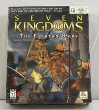 Seven Kingdoms II Fryhtan Wars Computer Game PC CD-ROM Ubisoft 1999 SEALED picture