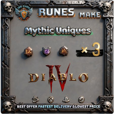 🔥DIABLO 4 SEASON 15✨ Runes / Rune set for Mythic Item / Runewords picture