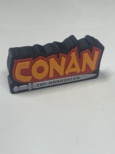 CONAN THE BARBARIAN 3D printed Logo Thick Free Standing Shelf Display picture