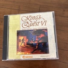 King's Quest VI - Heir Today Gone Tomorrow - Sierra PC Game - Kings Quest 6 C16 picture