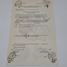 Vintage 1971 USS New Orleans LPH-11 Apollo 14 Space Recovery Shellback Subpoena picture