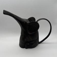 SPI Home Cast Aluminum Bronze Finish Elephant Watering Can picture