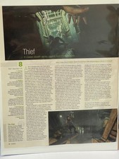 2014 Thief Video Game Magazine Article PS4 Xbox One PC Stealth Gaming picture