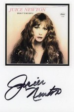 Juice Newton - Signed Color Photograph picture
