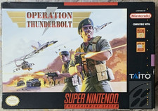 Operation Thunderbolt Complete CIB Near Mint - Super Nintendo SNES *AUTHENTIC* picture