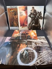 1989 Classico Lucasfilm Indiana Jones / Harrison Ford Post Cards (7) Card Lot picture