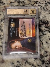 2014 Cryptozoic Ender’s Game Hailee Steinfeld Autograph Card #A03 — BGS 9.5 Gem picture