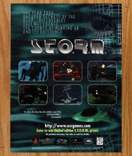 S.T.O.R.M. ASCgames Playstation - Video Game Print Ads Poster Promo Art 1996 picture