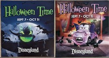 RARE 2018 Oogie Boogie / Pixar Mater HALLOWEEN TIME Disneyland Resort Posters picture