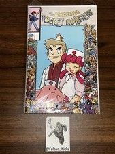 The Amazing Pocket Monsters Anniversary Ed Limited 38/151 COA Matthew Waite NYCC picture