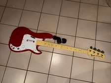 PlayStation 3 Rock Band 2 Fender Precision Bass Controller - Hot Rod Red 9766 🎸 picture