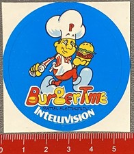 Mattel Electronics Burgertime Intellivision Decal/Decal (120716148) picture