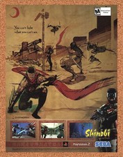 2003 Shinobi PS2 Original Advertisement / Retro Promo v1 picture