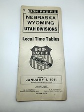 Lot of Railroad Timetable Train Schedules Union Pacific, Nickel Plate, Chicago picture