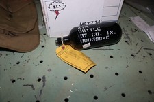 Vintage USAF pneumatic accumulator bottle PN 800536-e 57 cu. inch picture