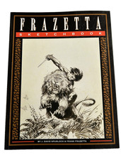FRANK FRAZETTA : SKETCHBOOK - EYE CANDY FROM THE MASTER - GORGEOUS UNREAD COPY picture