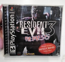 Resident Evil 3 Nemesis PS1 CAPCOM Game W/ Manual And Reg Card (Mint) picture