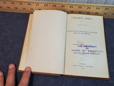 Vtg 1903 Book CAESAR'S ARMY 