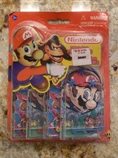 NINTENDO 4 PINBALL MINI GAMES 2 MARIO BROS. AND 2 DONKEY KONG BY TARA TOYS KB picture