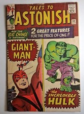 Tales to Astonish #60 1964 Giant-Man Incredible Hulk Marvel picture