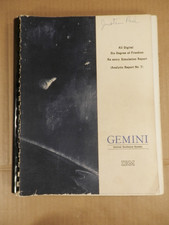 1963 NASA IBM Gemini Inertial Guidance 6-DOF Re-Entry Simulation Report FORTRAN picture
