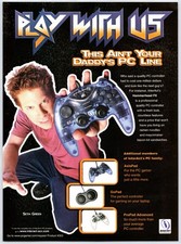 Print Ad 2000 Seth Green Hammerhead FX Game Controller Original Promo Poster Art picture