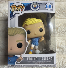 Erling Haaland #60 Manchester City Soccer Figure Boxed Pop Vinyl picture