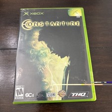 Constantine (Original Xbox) Action Horror Game Tested Complete w Manual 🔥 🚀 picture