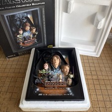 Star Wars Revenge of the Sith Movie Poster Collectible Sculpture Code 3 picture