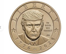 2026 P Trump Semiquincentennial 1776-2026 $1 Coin from US Mint UNC picture