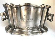 Vintage Style Champagne Ice Bucket Silver Plated Wine Cooler Decorative Barware picture