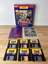 The Yukon Trail MECC Big Box Vintage PC Game (1994) Complete - 3.5