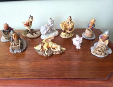 Set Of 9 Enchantica Figurines picture